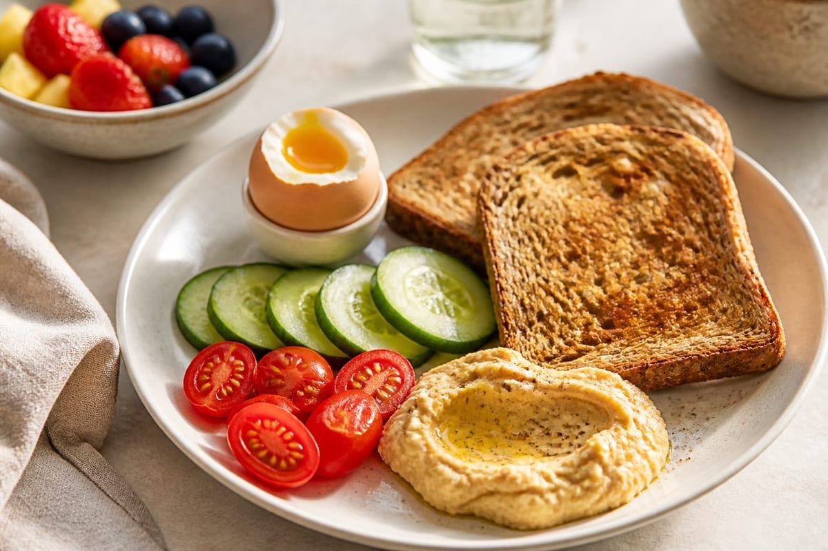 Petit déjeuner salé : composer un repas équilibré, rapide et rassasiant