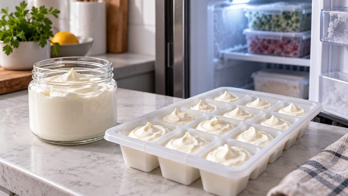 Peut-on congeler de la crème fraîche sans gâcher sa texture ?