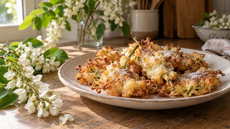 Fleurs d’acacia comestibles : réussir des beignets en toute prudence